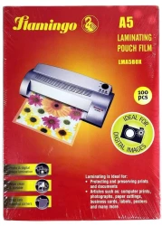 Generic Crystal Clear Laminating Pouch Film -A5 Size