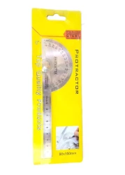 AL ARQAM Stainless Steel Protractor 180 Degrees Two Arm Ruler Adjustable Angle Protractor Woodworking Ruler Craftsman Angle Measure Tool