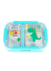 Eazy Kids Lunch Box - Dinosaur Green