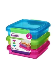 Sistema Sandwich Coloured 3 Pack SW 450ml