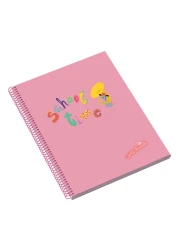 Ambar School Time Pets Friends Exercise Notebook for Girl Large 24 Pages A5