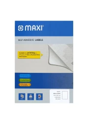 Maxi A4 Self-Adhesive Labels White 100 PCS