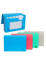 Manaloom Index Card Case 4x6 Inch Index Card Holder Fits Up to 200 Cards Per Case with 5 Dividers and Adhesive Label Tabs Store Recipe Cards School Index Cards More 4Pack Assorted Colors
