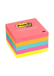 3M بوتس إت كايب تاون كولكشن حزمة أوراق ملاحظات لاصقة - متعدد الألوان 100 قطعة حزمة من 5