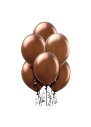 Brown Latex Balloon Pack of 20