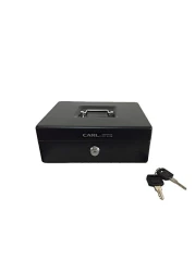 Carl Cash Box 8 Inches Black