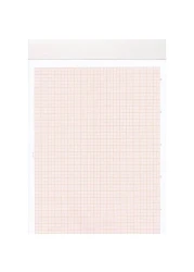 Graph Paper Pad, A3, Squared Grid Paper book for Mathematics, Science, Engineers, Drawing, School Supplies, 50 Sheets