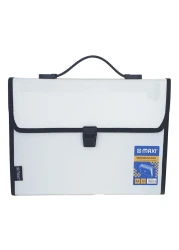 Maxi Expanding File with Handle A4 Size 13 Tab White