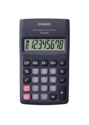 Casio Pocket Calculator Hl-815L Black