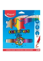 Maped Color'Peps Star Colouring Pencils Set 24 PCS