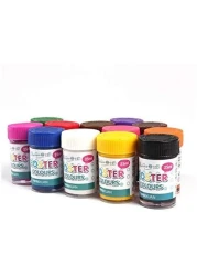 Generic Poster Color Paint Set 12Pcs