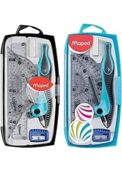 Maped Helix USA Super School Kit Kid'Z Geometry 8 Piece Set