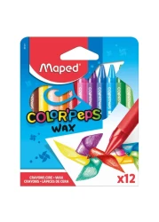 Maped Color'Peps Wax Crayons 12 PCS