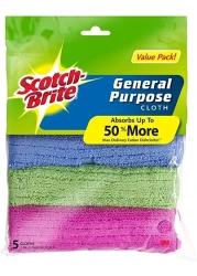 
Scotch-Brite Microfiber High Performance Cleaning Cloth, Multicolor , H19.1 X W22.5 X D2.1 Cm. 1 Unit/Pack&hellip;