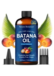 Raw Batana Oil for Hair Growth 4 fl oz 100 Pure Natural Cold Pressed Dr Sebi Oil Batana for Skin Face Lashes Aceite de Batana