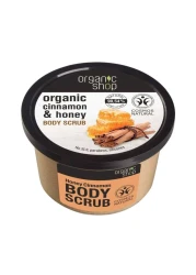 Organic Shop Cinnamon And Honey Body Scrub Gold 250ml