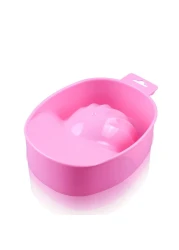 AKOAK 1 Pack Nail Soaking Bowl Dead Skin Cleaning Softening Care bowl Five Finger Soaking Nail Remover Bowl DIY Nail Salon Softening Dead Skin Nails Cleaning Care Special Tools