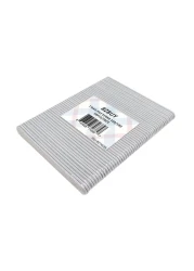 Bzbuy Nail File 50 PCS Professional Double Sided 100180 Grit Nail Files Emery Board Zebra Manicure Pedicure Tool and Nail Buffering Files