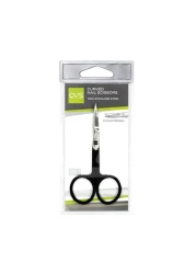 QVS Curved Blade Nail Scissor Multicolour
