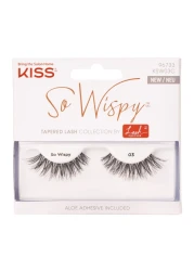 Kiss So Wispy Tapered False Eyelashes KSW03C Black