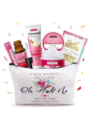 Gifts for WomenBirthday Gifts Friendship Gifts for WomenTravel Size Convenience KitsCoconut Vanilla Spa Gifts for Her Mom Sister FriendsUnique Gifts Set Ideas for Women