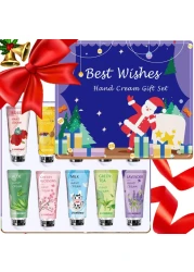 10 Pack Hand Cream Skincare Gift Set, Womens Gifts for Christmas, Teen Stocking Stuffers Girls,Christmas Gifts,Natural Plant Fragrance Hand Lotion for Dry Cracked Hands With Vitamin E,Mini Lotion Bulk