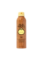 Sun BumOriginal SPF 50 Sunscreen Spray Vegan and Hawaii 104 Act Compliant Octinoxate Oxybenzone Free Broad Spectrum Moisturizing UVAUVB Sunscreen with Vitamin E 6 oz natural