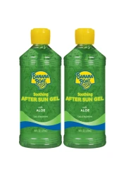 Banana Boat Soothing After Sun Gel with Aloe Twin Pack After Sun Care Aloe Gel After Sun Aloe Sunburn Relief 16oz each