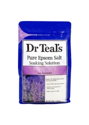 Dr. Teal's Lavender Epsom Bath Salt Purple 1.36kg