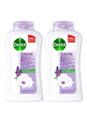 Dettol Sensitive Anti-Bacterial Body Wash 250ml Pack of 2