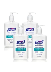 Purell2in1 Moisturizing Advanced Hand Sanitizer Gel 12 oz Pump Bottle Pack of 4 369806EC