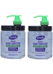 BEST SELLING Hand Sanitizer 1000ml Antiseptic/Disenfectant Isopropyl Alcohol 70% (Cosmo 2 PCS))