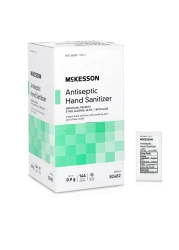 McKessonHand Sanitizer Gel SingleUse Packets Individually Wrapped for Travel Fresh Scent 144 Count 1 Pack