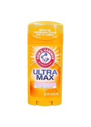 Arm &amp; Hammer Ultra Max Powder Fresh Solid Antiperspirant Deodorant Stick Clear 73g