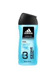 Adidas Ice Dive 3-In-1 Shower Gel Blue 250ml