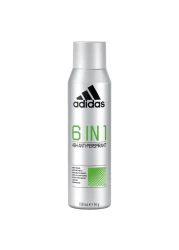 Adidas 6-In-1 48H Anti-Perspirant Deodorant Clear 150ml