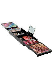 Pro 177 Color Eyeshadow Palette Blush Lip Gloss Makeup Beauty Cosmetic Set Kit