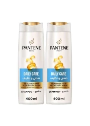 Pantene Pro-V Daily Care 2 in 1 Shampoo 400ml Pack of 2