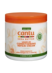 Cantu Shea Butter Leave-In Conditioning Repair Cream White 453g