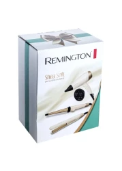 Remington Shea Soft Hair Dryer Curling Wand Hair Straightener Bundle RESET05 Pink And Rose Gold