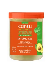Cantu Avocado Hydrating Hair Gel With Avocado Oil And Shea Butter 524g