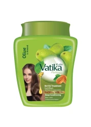 فاتيكا ناتشورالز حمام زيت الزيتون واللوز لترطيب عميق للشعر 500 غرام