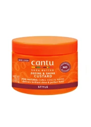 Cantu Shea Butter Define And Shine Custard Clear 340g