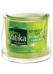 Dabur Vatika Naturals Strong Hold Spike Up Styling Hair Gel Green 250ml