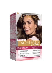 L'Oreal Paris Excellence Creme Triple Care Permanent Hair Colour 5 Light Brown