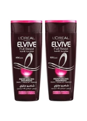 Loreal Paris Elvive Full Resist Reinforcing Shampoo 400ml Pack of 2