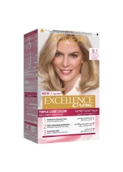 L'Oreal Paris Excellence Cream Triple Care Permanent Hair Colour 9.1 Very Light Ash Blonde