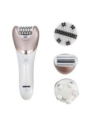 Geepas Shaver Set, Electric Hair Remover White 26cm
