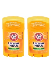 Arm &amp; Hammer Ultra Max Fresh Anti-Perspirant Deodorant Clear 28g Pack of 2