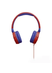 JBL JR310 Wired Headphone Volume Control Over-Ear For Kids Red